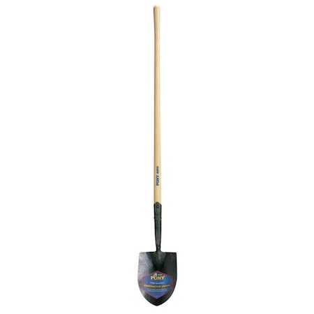 Ames Jackson J-450 56 in. Steel Scoop Irrigation Shovel Wood Handle 1258200